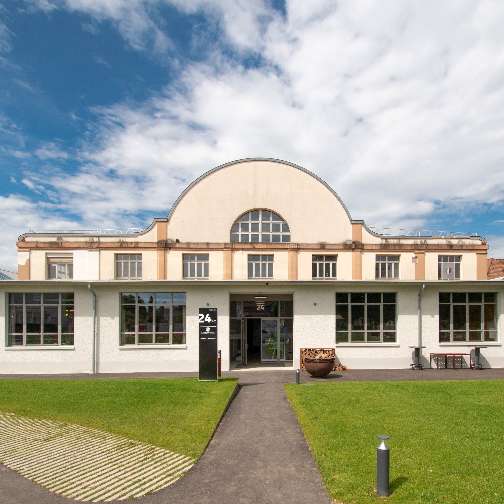 Porzi Langenthal Ofenhalle Frontansicht